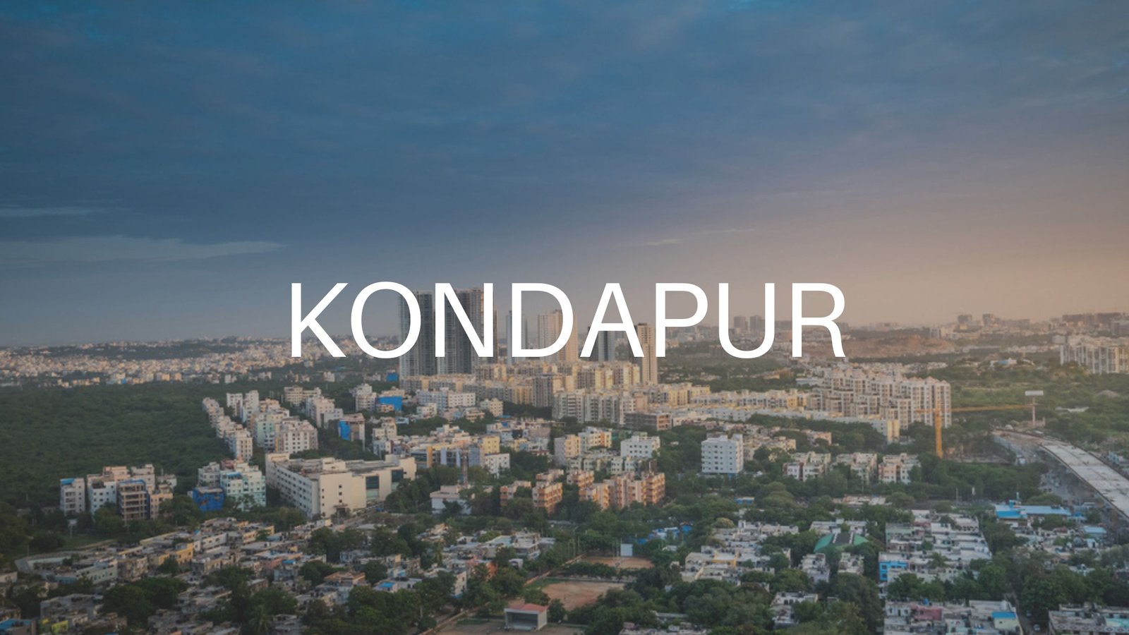 kondapur city telangana